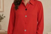 Red blouse