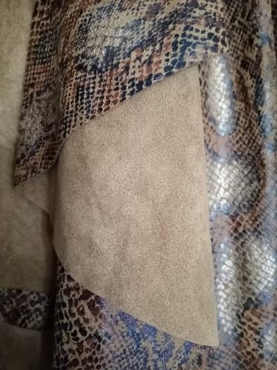 Zara python/snakeskin blazer & skort co-ordinate bnwt
