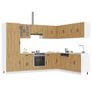 14 Piece Kitchen Cabinet Set Artisan Oak Image 3