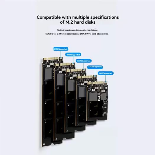 USB3. 2 Dual Disk NVME/SATA Dual Protocol Hard Drive Enclosure, Basic Offline Cloning and Copying Machine, Convenient External Storage, Quick Switching, Office Assistant, Suitable as a Gift, Data Cloning Machine, Fast File Transfer, Stylish Storage