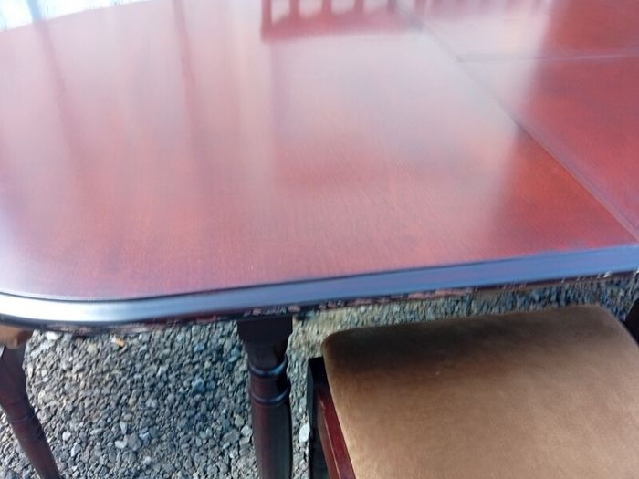 Antique Table And Chairs Extendable