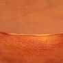 Coffee Table Hammered Aluminium 70x30 cm Copper Image 2