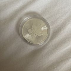 2020 Maple 1oz .9999 Canada Bullion Fine Silver Coin 5 Dollars Elizabeth II