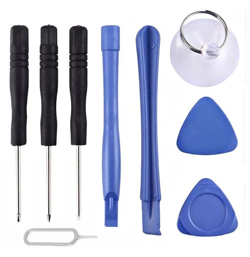 New 9 in 1 Mobile Repair Opening Tool Kit Set Screwdriver for Smart Phone #1433