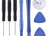 New 9 in 1 Mobile Repair Opening Tool Kit Set Screwdriver for Smart Phone #1433