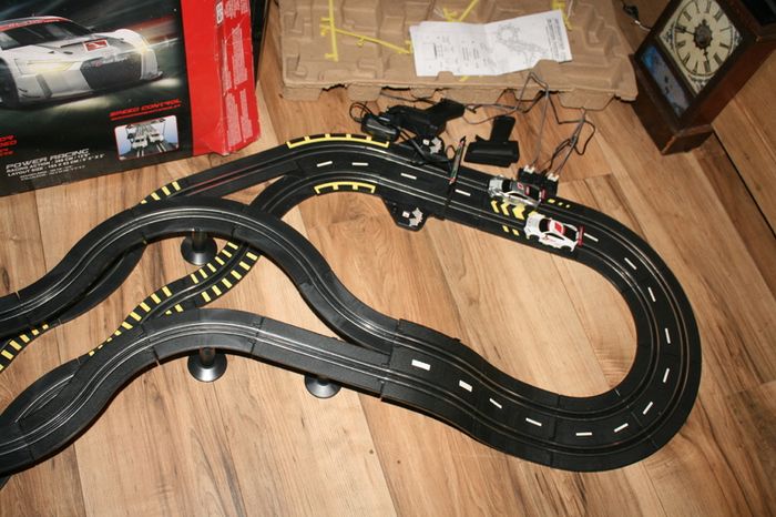 Furious Challenger Road Racing Slot Car Set Electric Powered Kids or Adults Toy (65" long)