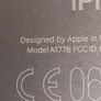 Apple Iphone 7, 32GB, Black, not powering on, for parts or repair, excellent cosmetic condition Model A1778 Image 7