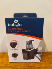 NEW Babylo Stroller Cup and Phone Holder
