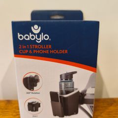 NEW Babylo Stroller Cup and Phone Holder