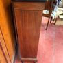 Late Victorian Rosewood & Satinwood Inlaid Glazed Pier Cabinet / Display Credenza Image 3