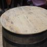 Rustic Barrel Bistro Table Image 2
