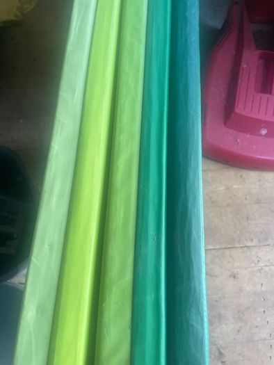 PLUFSIG Folding gym mat, green, 78x185 cm