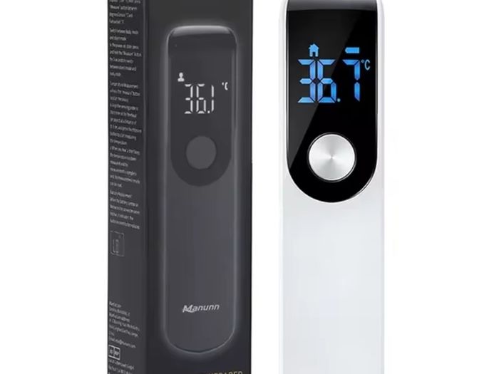 Compact wireless infrared thermometer
