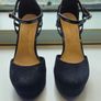 New Look - Black Round-Toe Platform Stilettos - Size 6 [UK] Image 2