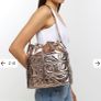 River island gold bag Image 2