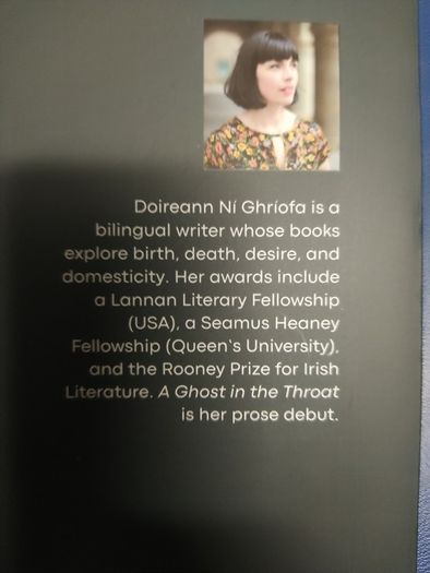 A Ghost In The Throat - Doireann Ni Ghriofa