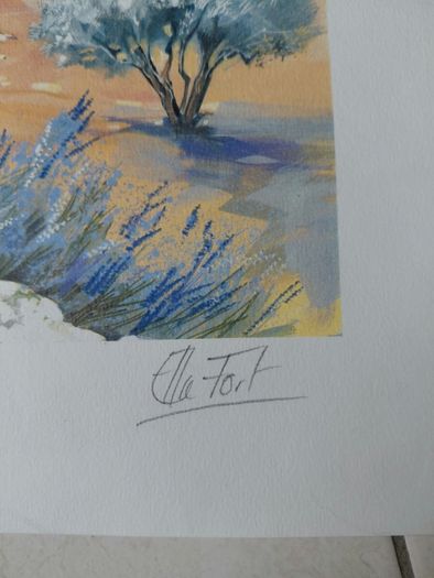 Limited edition lithograph The Shepherd by Ella Fort 305/350