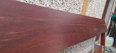 Solid Red Jarrah King Bed