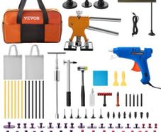 NEW SALE | Dent Removal Tool, 89 Pcs Paintless Dent Repair Tools, Led Baffle Board Car Dent Repair Kit, Glue Puller Tabs Dent Puller Kit for Auto Dent Removal, Minor Dents, Door Dings And Hail Damage
