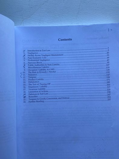 FE1 Tort manual