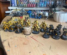 Warhammer 40k Imperial Fists Army
