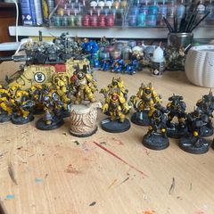 Warhammer 40k Imperial Fists Army