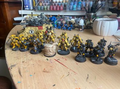 Warhammer 40k Imperial Fists Army