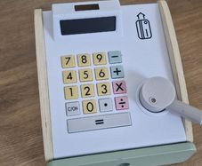 Wooden Toy cash register
