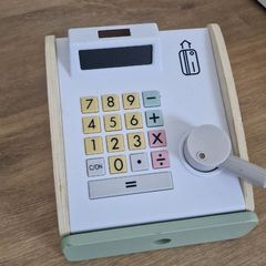 Wooden Toy cash register
