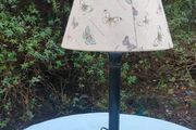 Vintage Tenbos B.V Bronzed lamp
