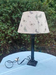 Vintage Tenbos B.V Bronzed lamp