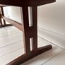 Mid Century Scandinavian Design Oiled Teak Coffee Table Image 9