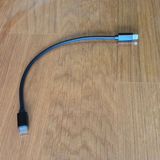 Lightning to USB-C Audio OTG cable Fiio LT-LT3
