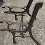 Cast Iron Garden Benches Ends and Backs Image 7