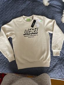 BNWT diesel Italy sweatshirt never worn size XS man's large teenager