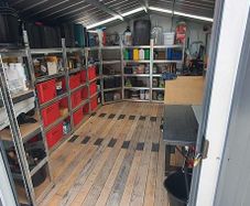 Galvanised 5 Tier Shelving Units - Garage Shed Workshop Office