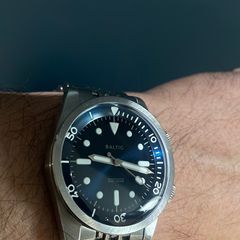 Baltic Aquascaphe Dual-Crown Blue Automatic - Full Set
