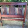 Antique Edwardian Mahogany Double Bed Set 54 inch Image 2