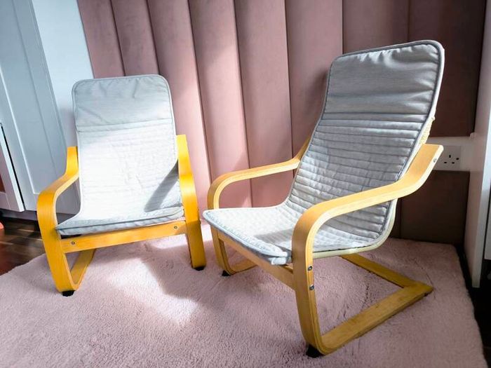 2x  IKEA Childrens Armchairs Poang. Very Good Condition