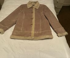 Ladies Faux Sheepskin Jacket