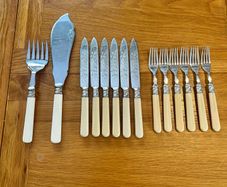 Edwardian FC&Co Sheffield Fish Set