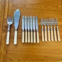 Edwardian FC&Co Sheffield Fish Set