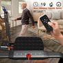 Treadmills Foldable with 10% Incline 1-12KM/H Under Desk Walking Pad with LED Display Remote Control APP Portable Running Machine for Home/Office Jogging Image 9