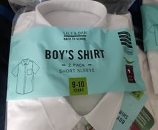 BNWT 2pk shirts ags 9-10 years