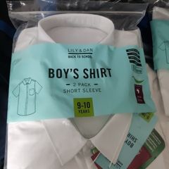 BNWT 2pk shirts ags 9-10 years