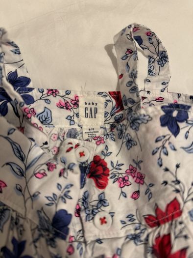 Gap summer top baby 6-12 m