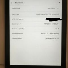Kindle Paperwhite 11th Generation