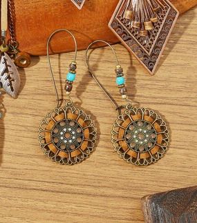Funky Hat + matching earrings available