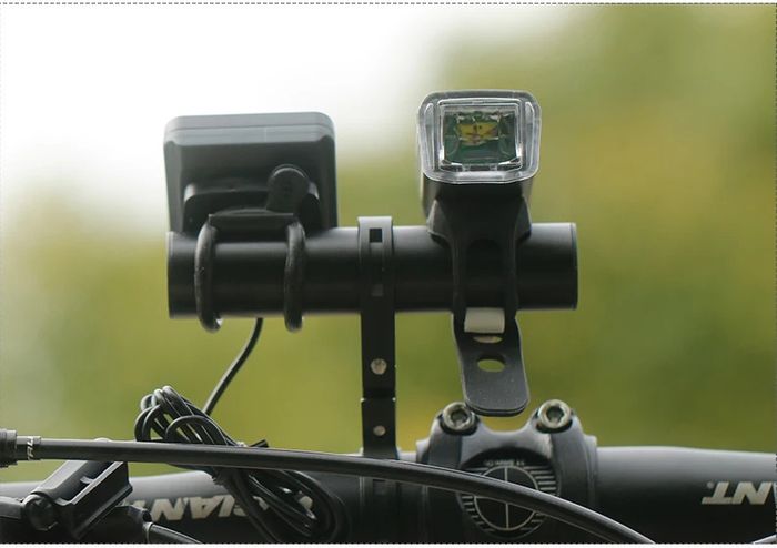 10cm Carbon Fiber Bicycle Handlebar Extended Bracket Bike Headlight Mount Bar Computer Holder Lamp Support Rack Alloy Fiber Stand