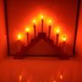 Traditional Plug in Flickering Light Candle Bridge Image 4